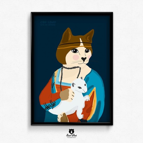 Plakat Lady Cat