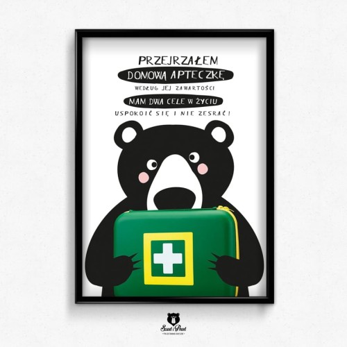 Plakat Apteczka