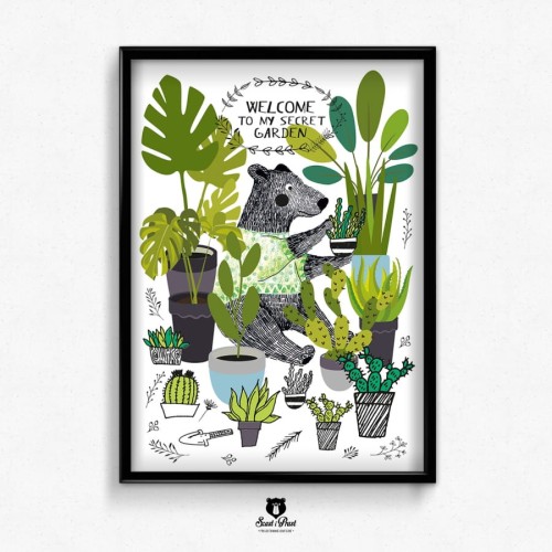 Plakat Secret Garden