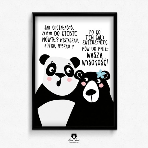 Plakat Wasza Wysokość