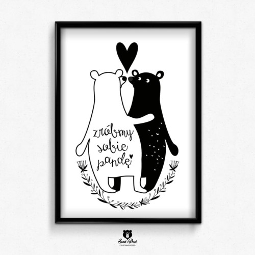 Plakat Zróbmy pandę