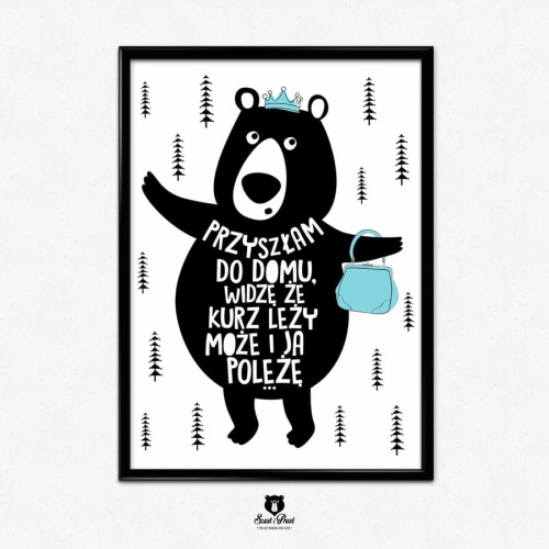 Plakat Przyszłam
