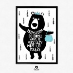 Plakat Przyszłam - 30x40cm (A3)