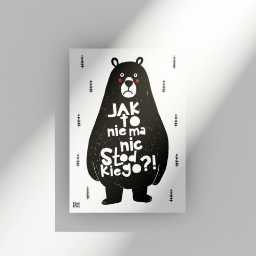 Kartka A6 Jak to Miś