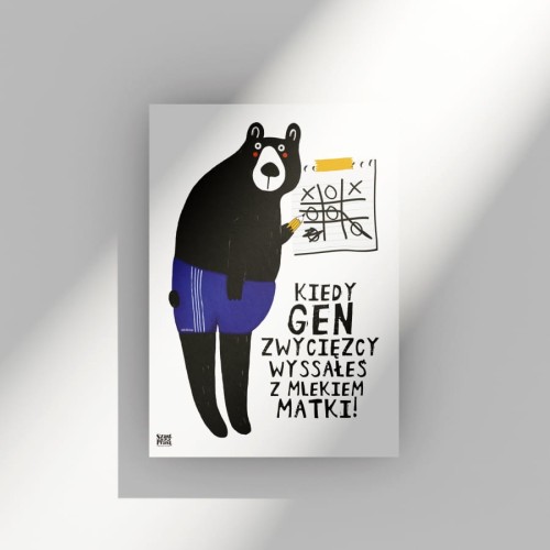 Kartka A6 Zwycięzca