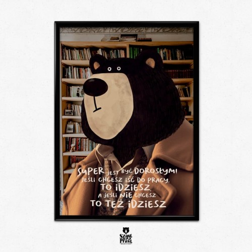 Plakat praca