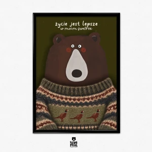 Plakat Lepsze Życie - 30x40cm (A3)